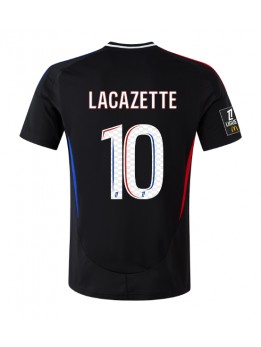 Olympique Lyonnais Alexandre Lacazette #10 Replika Borta Kläder 2024-25 Kortärmad